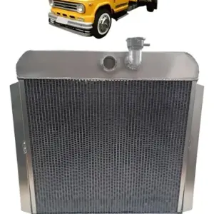 Radiador Caminhão D60 Diesel Motor Perkins Alumínio Brasado