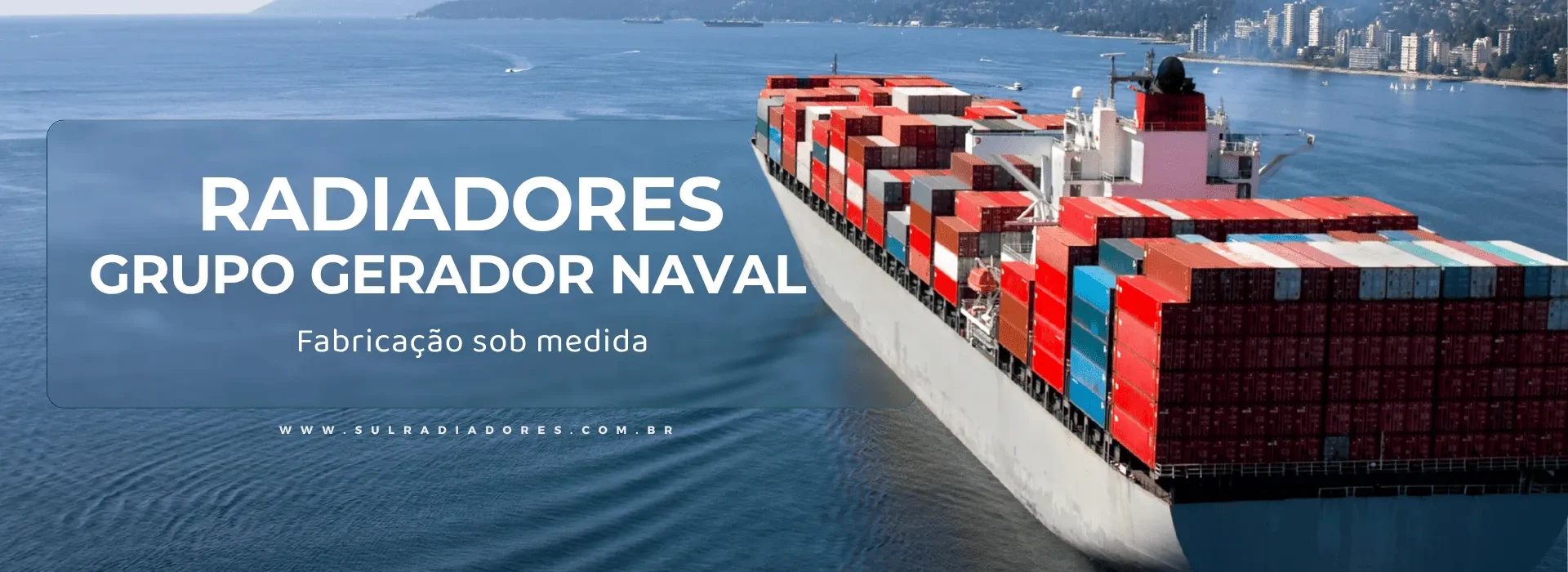Sul Radiadores Banner Grupo Gerador Naval 4